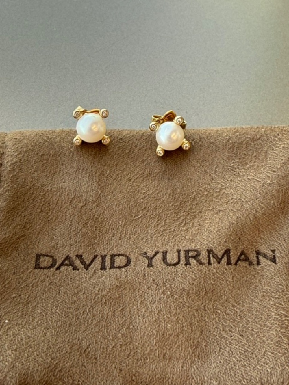 Pearl Stud Earrings
